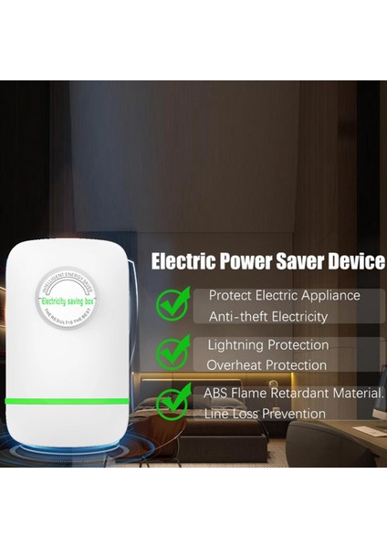 20PCS Enerji Tasarrufu Elektrik Tasarrufu Güç Faktörü Tasarrufu Cihaz Dengesi Akım Akıllı Güç Tasarrufu Abd Fişi (Yurt Dışından) fırsatları