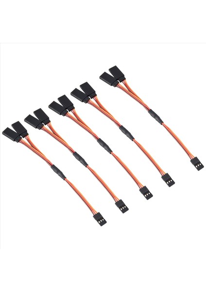 5pcs 150MM Y Tip Genişletilmiş Çizgi Uzatma Futaba Için Kurşun Kablo Kablosu Jr Y Kablo Demet Servo Kurşun Uzatma (Yurt Dışından)