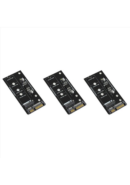 3x M 2 Sata Adaptörü M2 Ila Sata Adaptörü M 2-Sata Adaptör M 2 Ngff Dönüştürücü 2 5inch Sata3 Kart B Anahtarı 2230-2280 M2 Için (Yurt Dışından)