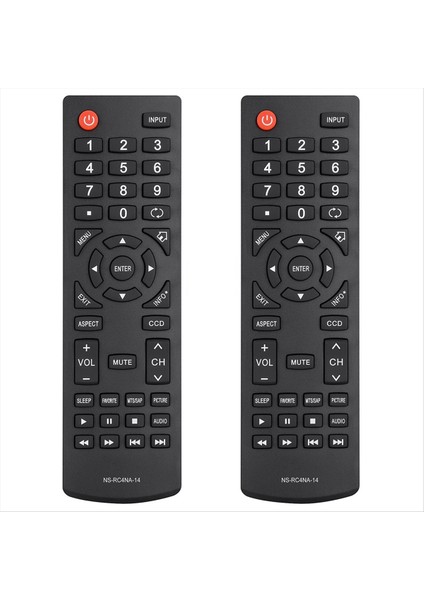 Insignia-Tv-Remote Için Evrensel Değiştirme Uzaktan Kumanda Insignia LED LCD Tv&#39 Ler Için Compatilbe (Yurt Dışından)