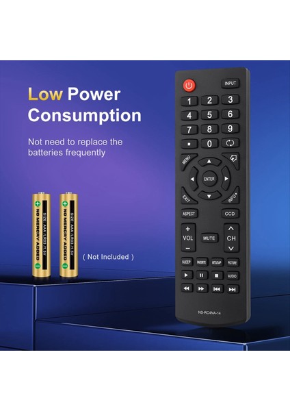 Insignia-Tv-Remote Için Evrensel Değiştirme Uzaktan Kumanda Insignia LED LCD Tv&#39 Ler Için Compatilbe (Yurt Dışından) indirimleri