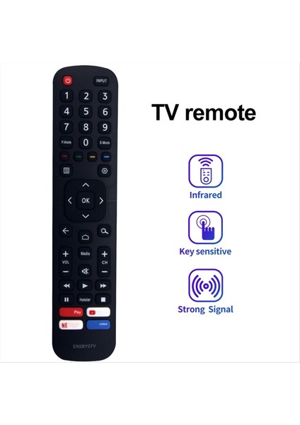 EN2BY27V Uzaktan Kumanda Hisense Smart Tv 32US 43US 32GA 43GA Için Değiştirildi (Yurt Dışından) fiyatları