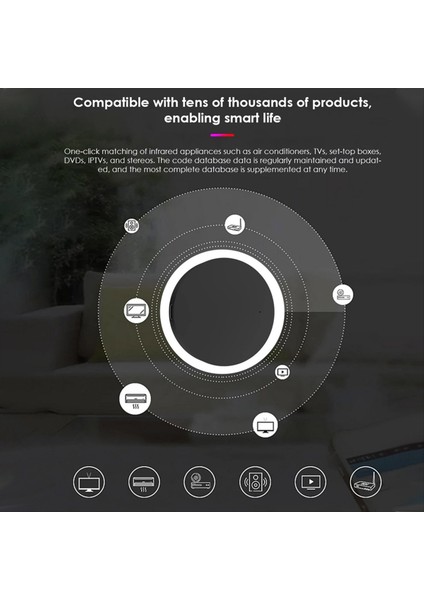 Smart Home Tv DVD Aud Için Too Wifi Ir Uzaktan Kumanda Alexa Google Home ile Ses Kontrolü Ses Kontrolü Çalışır (Yurt Dışından)