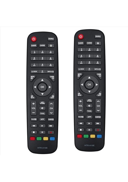 Haier Tv Için 2x HTR-A10E Uzaktan Kumanda Değiştirildi LE24K6000S LE32K6000S LE32N1620W LE32N1620 LE40K6000SF LE43K6000SF (Yurt Dışından)