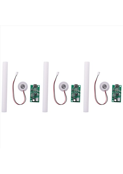 3pcs Mist Maker 5V USB Nemlendirici Modülü ile Atomizasyon Plakası Zamanlama Anahtarı ile Entegre Devre Kartı Sürücüsü (Yurt Dışından)