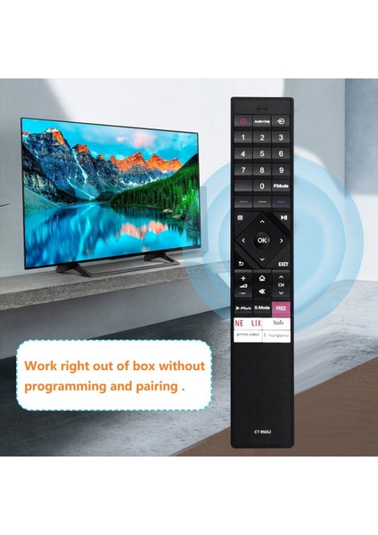 Toshıba Tv Için CT-95012 Uzaktan Kumandası Tv/ses/projektör (Yurt Dışından) indirimleri