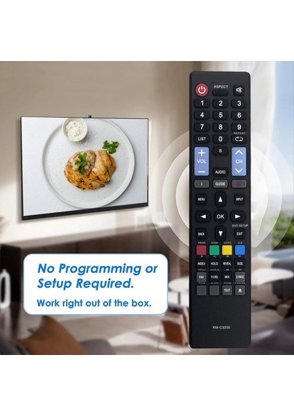 Jvc LT-32C360 LT-32C365 LT-39C460 LT-39C640 Için RM-C3230 RMC3230 Tv Uzaktan Kumandasını Değiştirin (Yurt Dışından) fırsatları