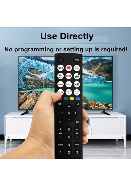 Hisense Smart Tv Için ERF2I36H Uzaktan Kumandasını Değiştirin 50A53FUV 55A51HUV 65A51HUVHU Ses Fonksiyonu Yok (Yurt Dışından) fırsatları