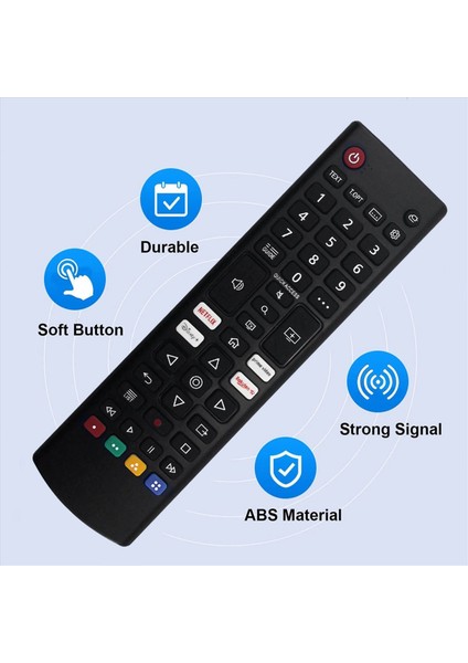 2x AKB76040301 Lg Akıllı LED LCD Tv 32LM577BPUA Için Uzaktan Kumandayı Değiştirin 60UP7670PUB 32LM577BZUA 86UP8770PUA (Yurt Dışından) modelleri