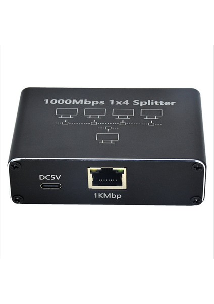 Gigabit Network Splitter 1 Ila 4 Ağ Kablosu Splitter RJ45 Ağ Portu Ethernet Splitter Pc Dizüstü Bilgisayarlar Için Uygun (Yurt Dışından) fiyatları
