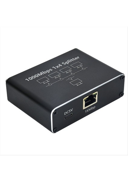 Gigabit Network Splitter 1 Ila 4 Ağ Kablosu Splitter RJ45 Ağ Portu Ethernet Splitter Pc Dizüstü Bilgisayarlar Için Uygun (Yurt Dışından) modelleri