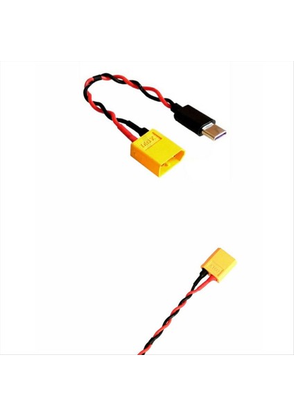 XT60-TYPE-C Giriş Kablosu Güç Kablosu Bağlantı Kablosu XT60 Güç Kablosu Dayanıklı Güç Kaynağı (Yurt Dışından) fırsatları