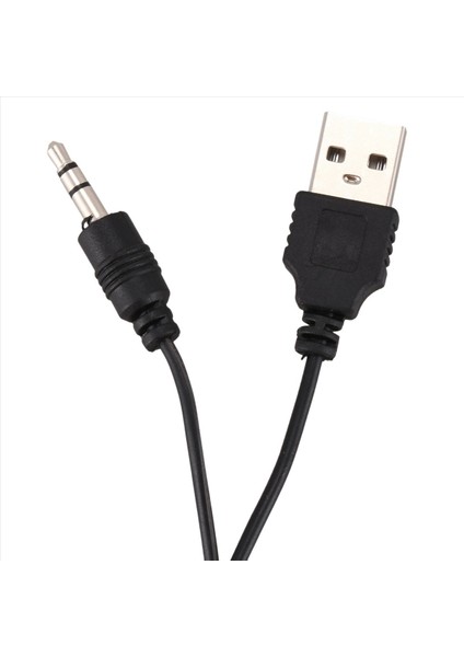 USB 2 0 Mını To Mını A 35MM Jack Fiş Ses Veri Kablosu 45CM 4 Pcs (Yurt Dışından)
