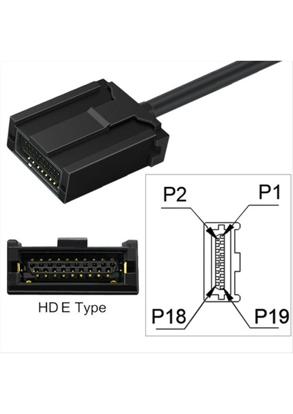 1 5m HDMI Uyumlu E Tipi Erkekten Erkek Araba Hdtv Ses ve Video Iletim Kablosu Için Kilit Uzatma Kablosu (Yurt Dışından) modelleri