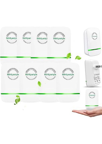 Watt Enerji Tasarrufunu Durdur Power Tasarrufu Wattsave Watt Enerji Tasarruf Cihazını Durdurun Watt Housesholde Durdur - Us Plug (8 Paket) (Yurt Dışından) fiyatları