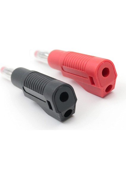 20 Set Geri Çekilebilir Kılıf 4mm Muz Fiş Konektörleri Istiflenebilir Tel Lehim Multimetre Test Uçları Uçları Fişleri Adaptörü (Yurt Dışından) indirimleri