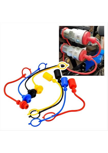 ISO7241-A (Iso-A) Hidrolik Bağlayıcı Erkek Toz Kapağı ve Dişi Fiş Kapağı Hidrolik Fiş Kapağı Takma Set A (Yurt Dışından) fiyatları