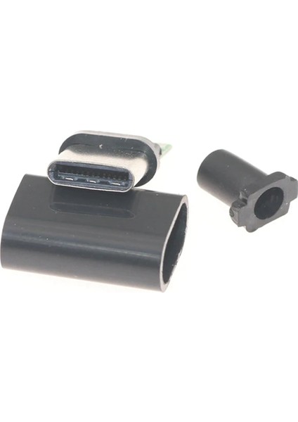 10PCS Tip C Usb3 1 3A Hızlı Şarj USB Konektörleri Erkek Jack Tail Fiş Elektrik Terminalleri Kaynak Dıy Veri Kablosu Beyaz (Yurt Dışından)