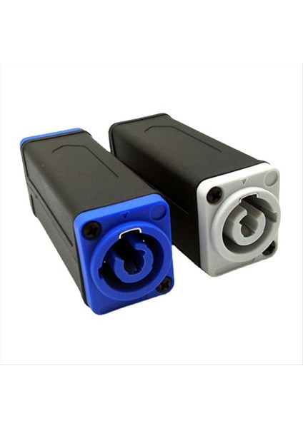 LED Powercon Ac Kuplör Adaptör Extender Konektörü Yüksek Kaliteli Konuşma Panel Montaj Düz Adaptör Maviden Beyaz (Yurt Dışından) fırsatları