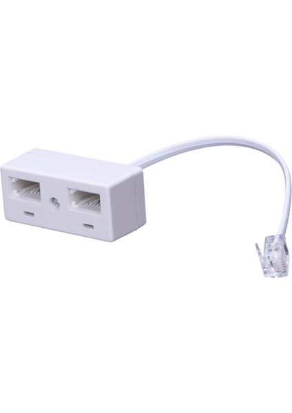 RJ11 Çift Ingiltere&#39 Ye Fişi Bt Telefon Soketi Dönüştürücüsü (Yurt Dışından)
