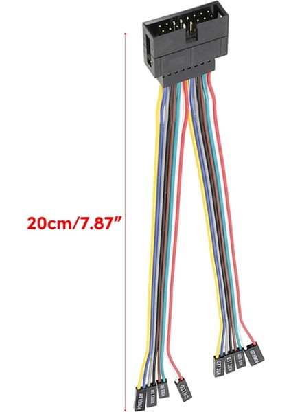 8pin Supermicro Panel Anahtarlama Kablo Anahtarlama Adaptör Jumper Ultramicro Server M76A Için Sunucu Şasi Adaptör Kablosu (Yurt Dışından) modelleri