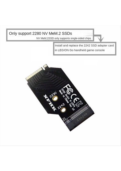 Lenovo Legion Için Genişletme Kartı Kurulu 2242 Ila 2280 Sabit Disk SSD Sabit Drive Genişletme Kurulu Aksesuarı (Yurt Dışından) fiyatları