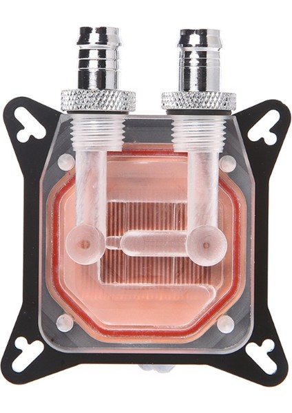 Gpu Su Bloğu Soğutma Grafik Kartı Radyatörü Için Çift Kanallı Bakır Soğutucu (Yurt Dışından) fırsatları