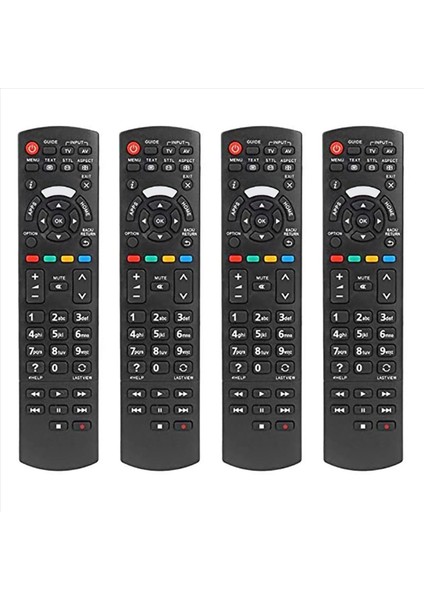 Panasonic Netflix N2QAYB00100 N2QAYB Dijital Tv Için 4x RM-L1268 Akıllı LED Tv Uzaktan Denetleyicisi (Yurt Dışından)