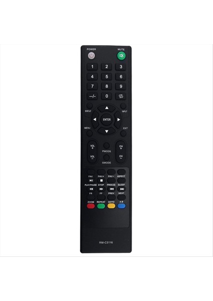 Jvc LCD LED Smart Tv RM-C3116 RM-C3222 LT-40N570A LT-48N570A Için RM-C3116 Uzaktan Kumandasını Değiştirin (Yurt Dışından)