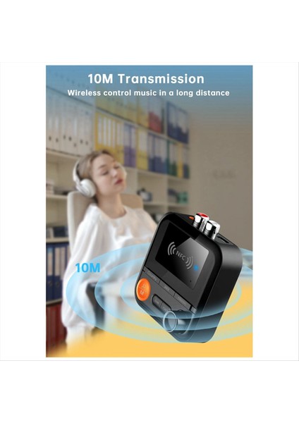 Nfc Bluetooth Alıcı 5 2 Ses Alıcı Kablosuz Adaptör Eski Ses Amplifikatörü Müzik Oyuncusu Aux/rca Otomobil Hoparlörü (Yurt Dışından)