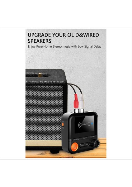 Nfc Bluetooth Alıcı 5 2 Ses Alıcı Kablosuz Adaptör Eski Ses Amplifikatörü Müzik Oyuncusu Aux/rca Otomobil Hoparlörü (Yurt Dışından) modelleri