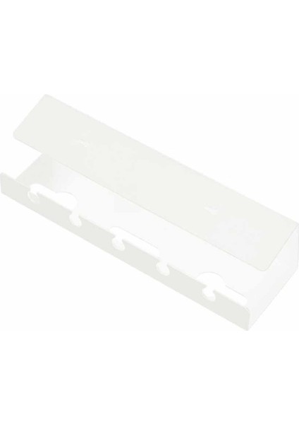 Masa Kablosu Yönetimi Kablo Tepsisi Altında Kelepçe Güç Şerit Kablosu Tutucu ile Masa Altında Delme Yok Sağlam Geniş (Beyaz) (Yurt Dışından)