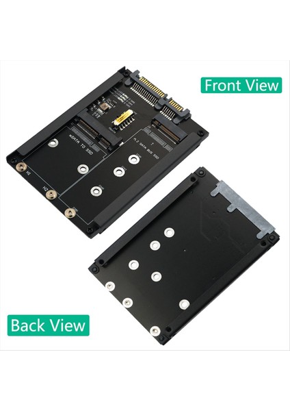 2ın1 Msata + B Key/b + M Keafi M 2 SSD Ila 2 5 Sata Adaptör Kartı M2 Ngff Sata3 2230 2242 2260 2280 (Yurt Dışından) fiyatları
