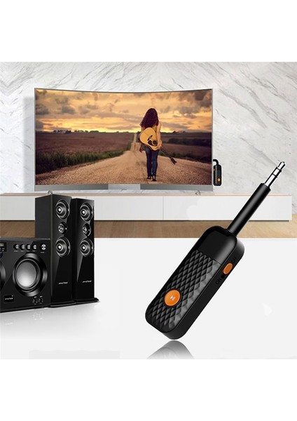 Bluetooth 5 2 Ses Alıcı Verici 3 5mm Aux Stereo Kablosuz Ses Adaptörü Mikrofonlu Kulaklık Tv Araba Ses Ses (Yurt Dışından) modelleri