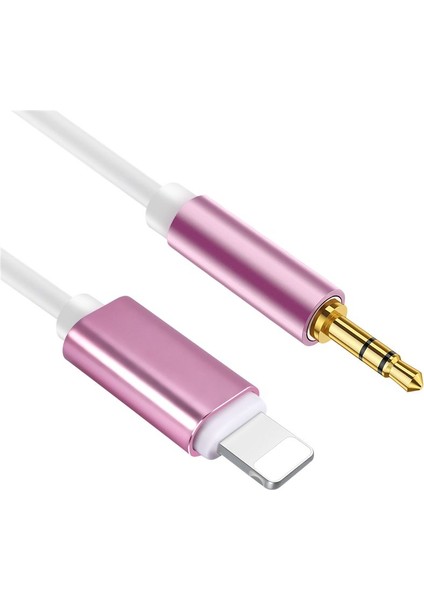 Iphone Aux Cord Aux Cord Için Car Apple Için Iphone5 ve Üst Modeller ve Ipad-Rose Gold Için 3 5 mm Aux Kablosu (Yurt Dışından) fırsatları