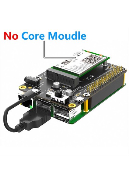Raspberry Pi 3g /4g /lte Hat Mini Pcıe Genişletme Modülü Samsung Artik /ROCK64 /asus Tinker /latte Panda Için 40GPIO (Yurt Dışından) fırsatları