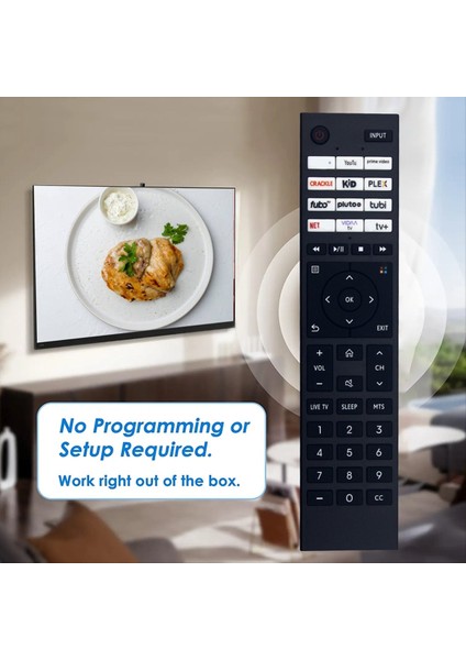 Toshiba Smart Tv Için CT-95079 Uzaktan Kumandasını Değiştirin CT-95079 Uzaktan Kumanda (Yurt Dışından) modelleri