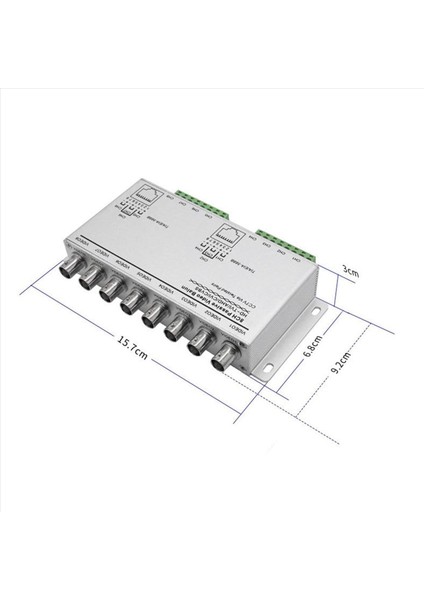 Tvı Cvı Ahd Kameralar Için 2x Pasif Video Balun Bükülmüş Çiftler Aracılığıyla Cctv Utp Video Balun 8ch Alıcı -Verici Bnc - Utp RJ45 (Yurt Dışından) fırsatları