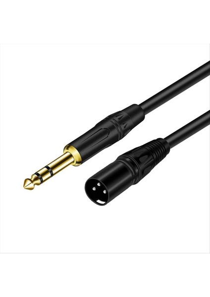 2 Paket 6 35 mm 1/4 Inç Erkek - Xlr Erkek Ses Stereo Mikrofon Kablosu - Erkek Ila Xlr Erkek Dengeli Hoparlör Mikrofon Kablosu 1 Metre (Yurt Dışından) fiyatları