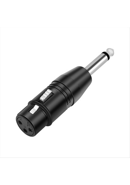 6 35MM Mono Erkek - Xlr 3 Pın Kadın Ses Ses Fik Dönüştirici Adaptör Adaptör Amplifik (Yurt Dışından) fiyatları