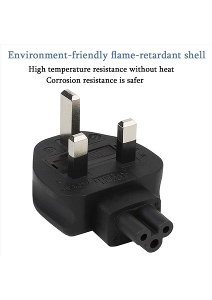 3x Ingiltere 33 Pimli Erkek-Iec 320 C5 Fiş Ingiltere-C5 Ac Güç Adaptörü Ingiltere Fiş Endüstriyel Ağır Dönüştürücü (Yurt Dışından) modelleri