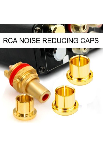 8 Adet Altın Kaplama Rca Koruma Kapağı Fiş Kısa Devre Soketi Fono Konektör Koruma Tapası Soket Koruma Kapak Kapağı (Yurt Dışından) fırsatları