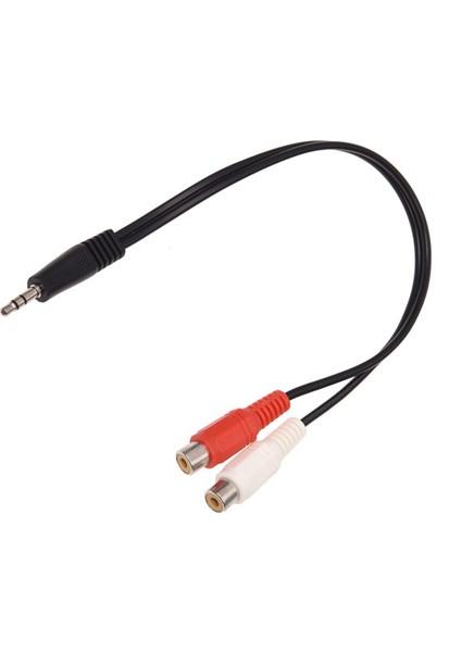 10X 3 5mm Stereo Adaptör Kulaklık Jakı - 2 Rca Jak Adaptör Ses Kablosu 3 5mm Erkek Ila 2x Rca Dişi (Yurt Dışından) modelleri