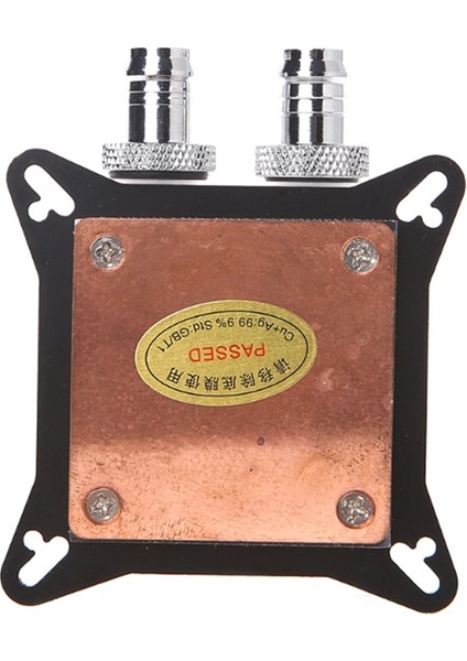 Gpu Su Bloğu Soğutma Grafik Kartı Radyatörü Için Çift Kanallı Bakır Soğutucu (Yurt Dışından) indirimleri