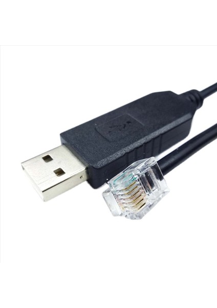 2x USB-RJ11 RJ12 6P4C Adaptör Seri Kontrol Kablosu Eqmod Az-Gtı Mount Pc Için El Kontrol Kablosu Bağlantı 1 8m (Yurt Dışından) modelleri