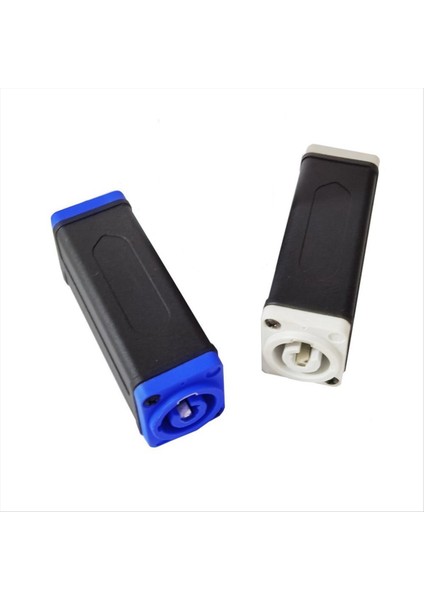 LED Powercon Ac Kuplör Adaptör Extender Konektörü Yüksek Kaliteli Konuşma Panel Montaj Düz Adaptör Beyazdan Beyaz (Yurt Dışından) modelleri