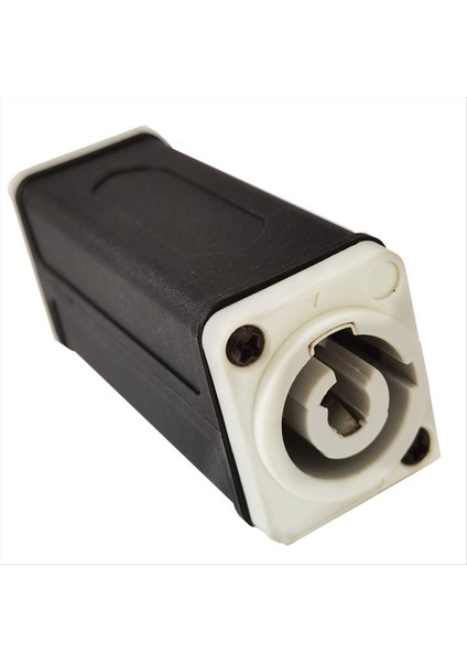 LED Powercon Ac Kuplör Adaptör Extender Konektörü Yüksek Kaliteli Konuşma Panel Montaj Düz Adaptör Beyazdan Beyaz (Yurt Dışından) indirimleri