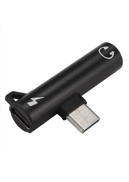 Type-C Ses Adaptörü Kanca Çağrı Müzik Şarjı 2&#39 Si 1 Arada 3 5 mm Yuvarlak Delikli Kulaklık Dönüştürücü (Yurt Dışından) fiyatları