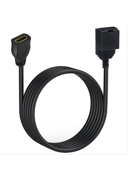 1 5m 4K HDMI Uyumlu 1 4 Type-E Dişi Araba Ses ve Video Iletimi Için Erkek Video Ses Kablosu Yazmak Için (Yurt Dışından) modelleri