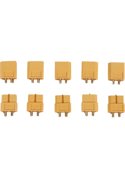 XT60 Konektör Çiftleri - 5 Çift Paket (Yurt Dışından)